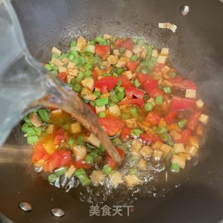 时蔬旗花面的做法步骤：8