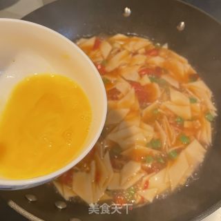 时蔬旗花面的做法步骤：11
