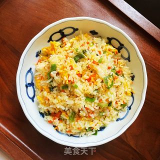 蛋炒饭的做法步骤：10