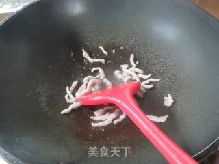 肉丝黄豆芽煮豆腐的做法步骤：3