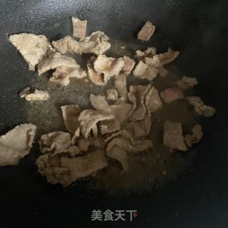 青椒炒牛肉片的做法步骤：6