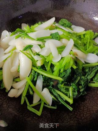 香辣萝卜缨的做法步骤：7