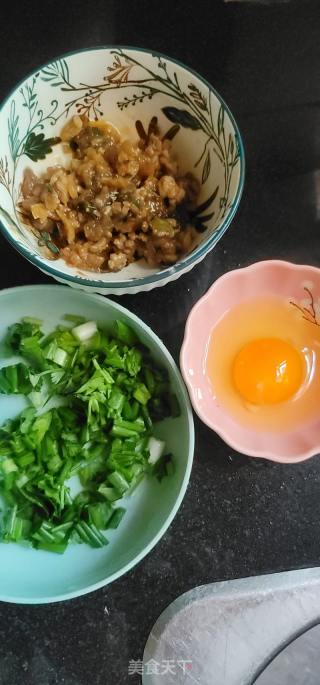 肉末榨菜面线糊的做法步骤：2