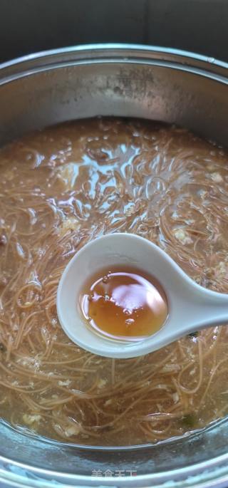 肉末榨菜面线糊的做法步骤：10