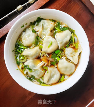 酸汤茴香饺子的做法步骤：10