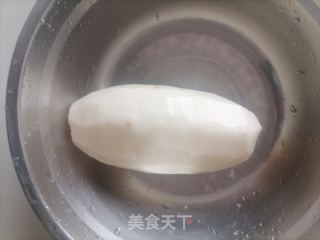 素炒藕片的做法步骤：1