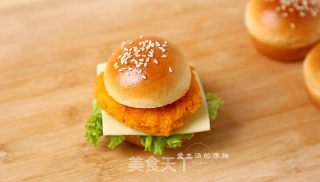 小熊芝士饭团+芝士炸鸡堡的做法步骤：13