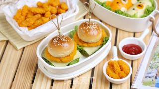 小熊芝士饭团+芝士炸鸡堡的做法步骤：14