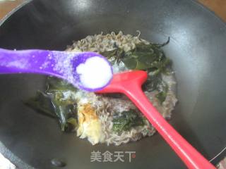 裙带菜蛋饺荞麦面的做法步骤：6