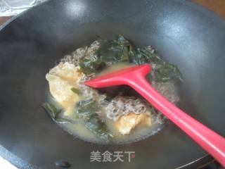 裙带菜蛋饺荞麦面的做法步骤：8