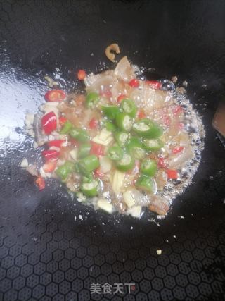 炒花菜的做法步骤：4
