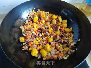 板栗焖饭的做法步骤：7