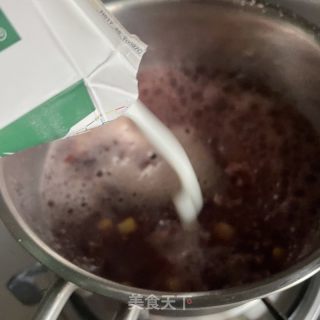 五红燕麦牛奶玉米粥的做法步骤：5