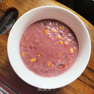 五红燕麦牛奶玉米粥的做法步骤：7