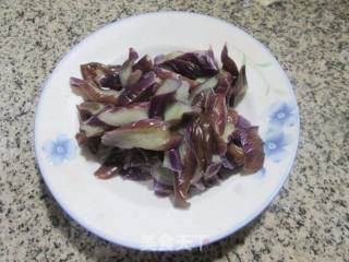 魔芋结炒茄子的做法步骤：7