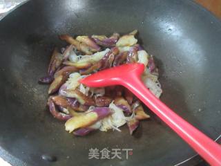 魔芋结炒茄子的做法步骤：12