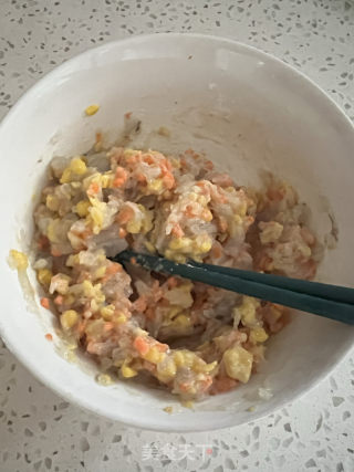 虾仁藕夹的做法步骤：2