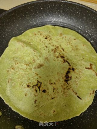 菠菜卷饼的做法步骤：3