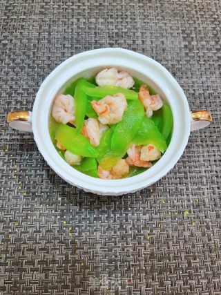 莴笋炒虾仁的做法步骤：9