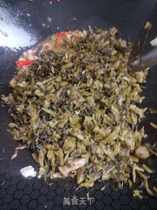 肉沫酸菜的做法步骤：8