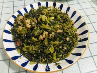 雪里蕻炒肉末的做法