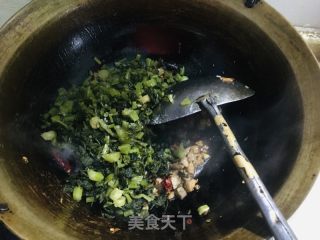 雪里蕻炒肉末的做法步骤：6