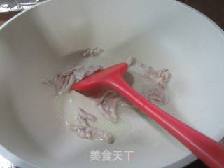 肉丝香干炒腌白菜的做法步骤：3
