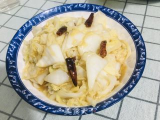 醋溜白菜的做法步骤：5
