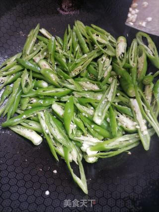 辣椒炒肉的做法步骤：6