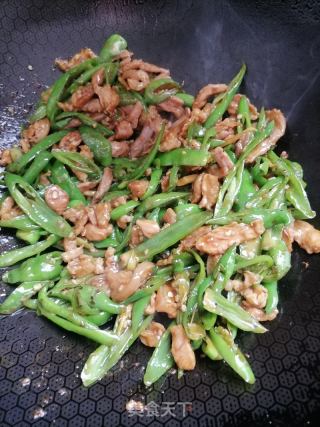 辣椒炒肉的做法步骤：7