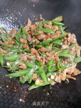 辣椒炒肉的做法步骤：8