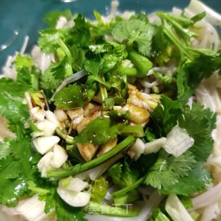 香菜拌金针菇的做法步骤：8