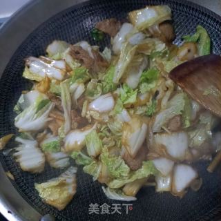龙骨白菜炖粉条的做法步骤：16
