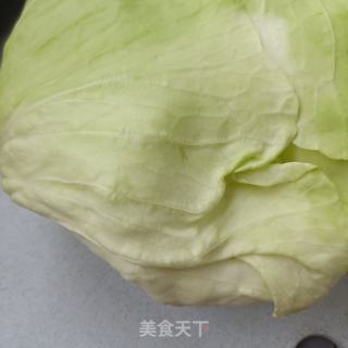 油渣拌莲花白的做法步骤：4