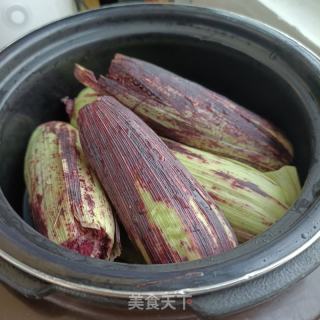 煮红玉米的做法步骤：3