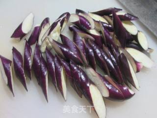 茄子炒四季豆的做法步骤：3
