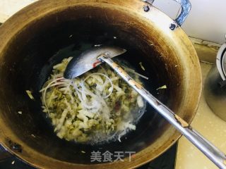 酸白菜炖粉条的做法步骤：6