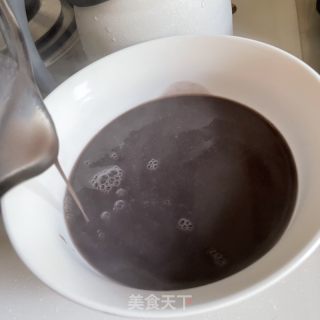 山药黑芝麻桑葚米糊的做法步骤：8