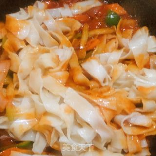 揪片子炒面的做法步骤：19
