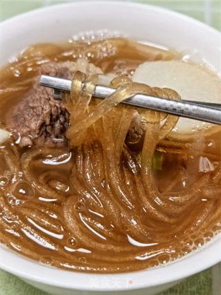 韩式牛排骨汤的做法步骤：18
