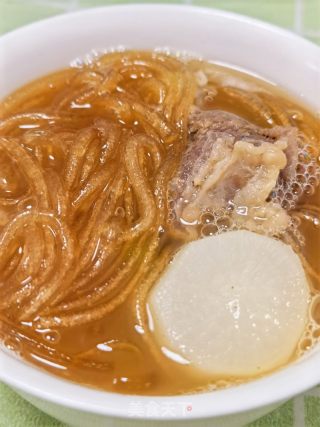 韩式牛排骨汤的做法步骤：19