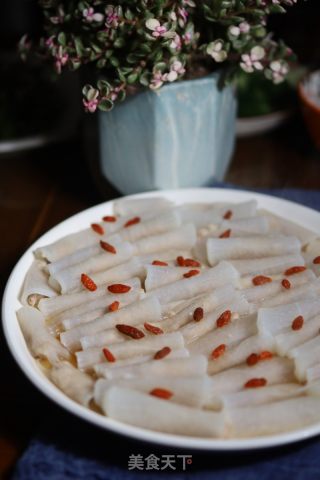 萝卜酿肉的做法步骤：7