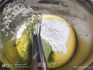 抹茶蛋糕的做法步骤：2