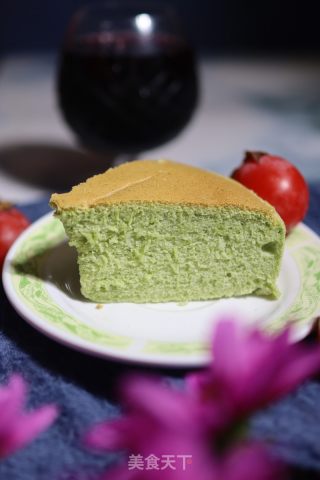 抹茶蛋糕的做法步骤：11