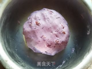 蒸紫薯饼的做法步骤：3