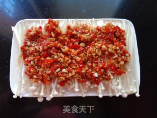 蒜蓉粉丝金针菇的做法步骤：7