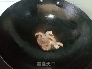 甘蓝虾仁炒面的做法步骤：3
