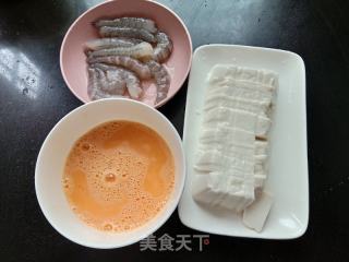 虾仁豆腐蒸鸡蛋的做法步骤：1