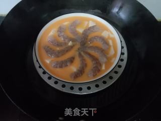 虾仁豆腐蒸鸡蛋的做法步骤：6