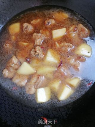 土豆烧排骨的做法步骤：6